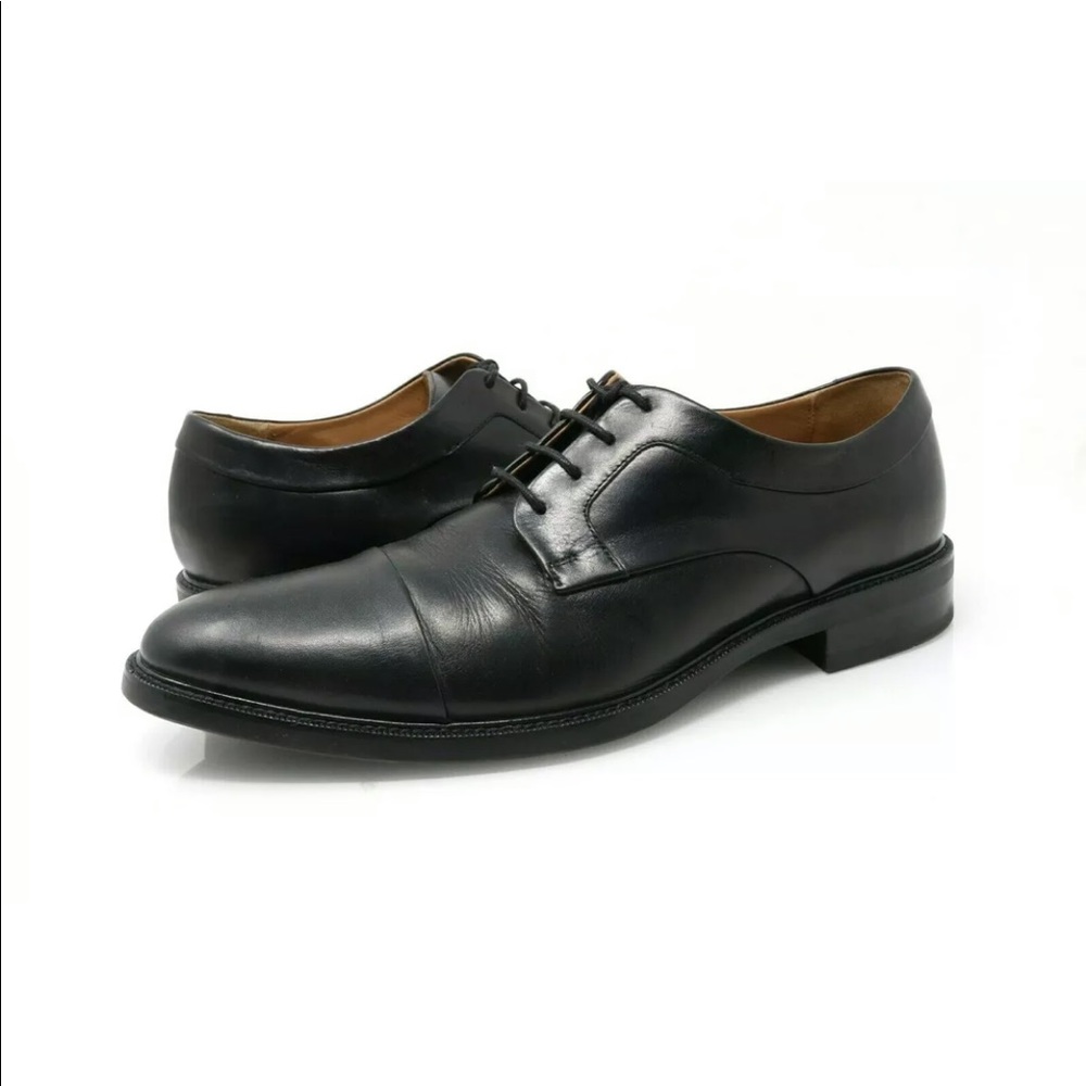 COPY - Cole Haan Grand OS Cap Toe Oxfords Black Leather